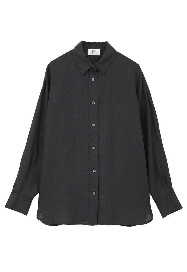 【予約・リニューアル】ウォッシュリネンシャツ 詳細画像 Black 11