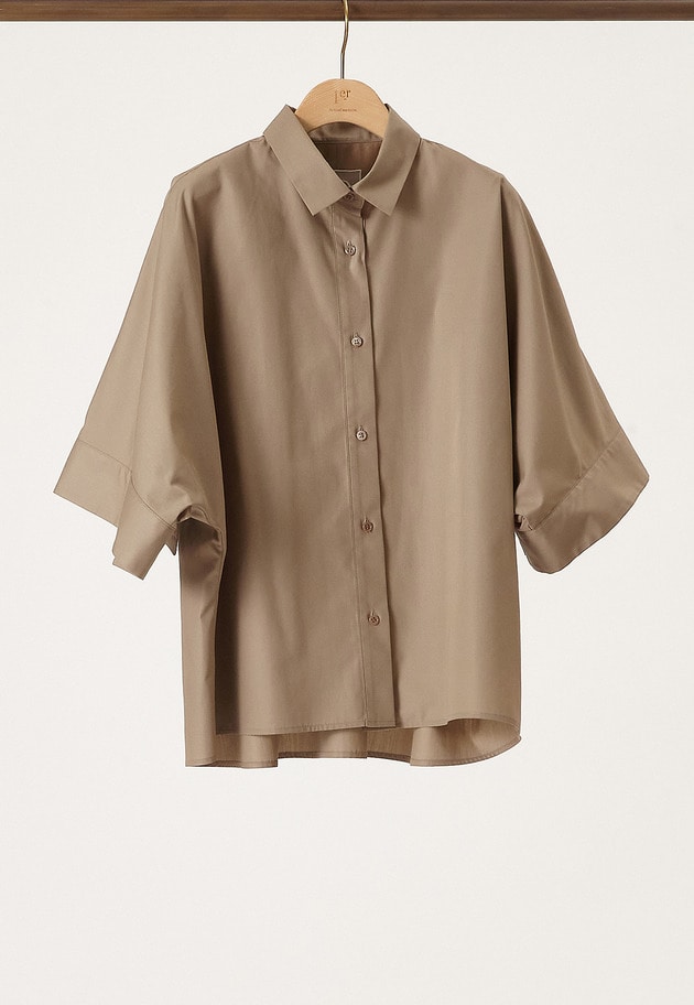 チンツフォルムシャツ 詳細画像 Beige 1