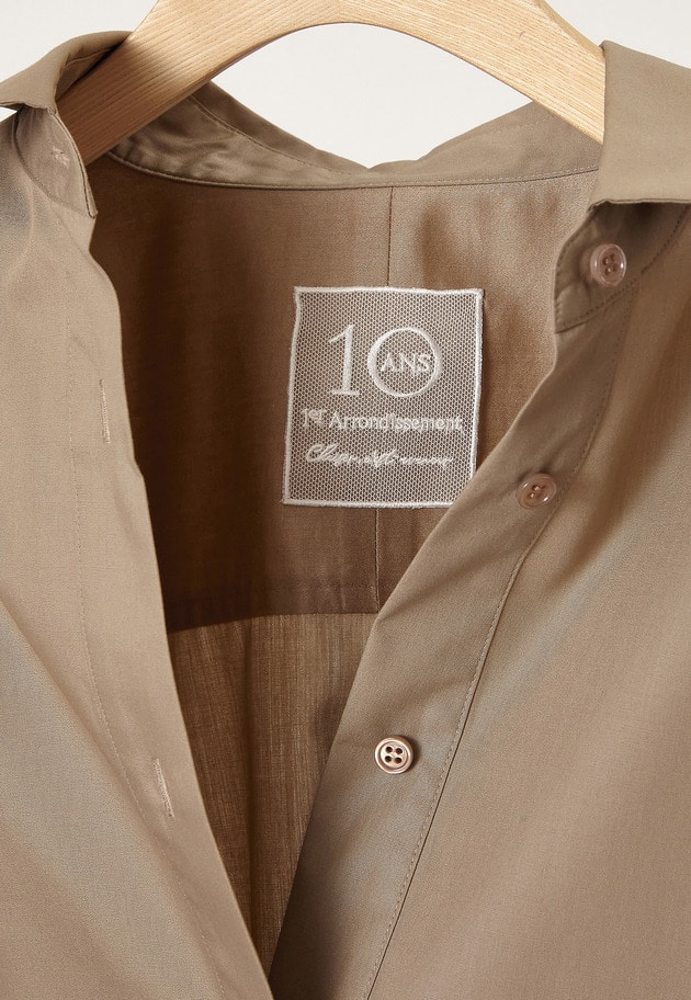 チンツフォルムシャツ 詳細画像 Beige 3