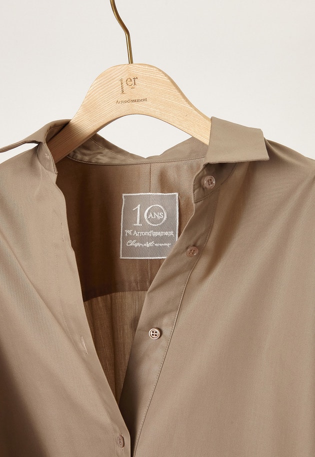 チンツフォルムシャツ 詳細画像 Beige 4