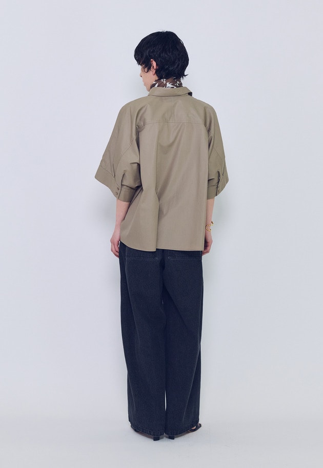チンツフォルムシャツ 詳細画像 Beige 7