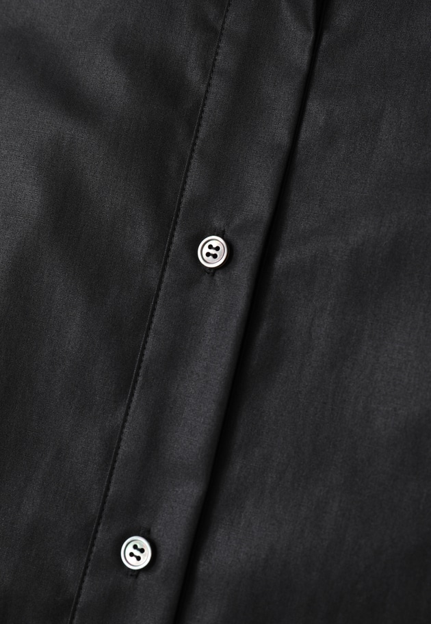 チンツフォルムシャツ 詳細画像 Black 17