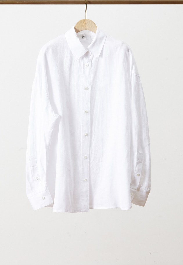 60リネンシャツ 詳細画像 Offwhite 1
