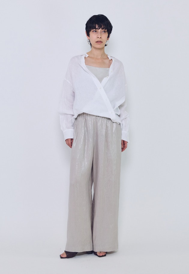 60リネンシャツ 詳細画像 Offwhite 3