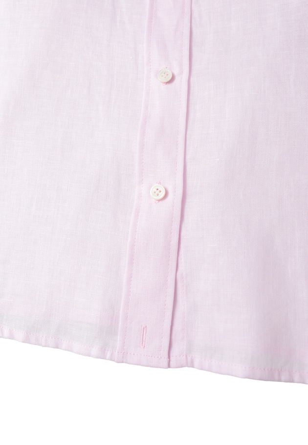 60リネンシャツ 詳細画像 Pink 18