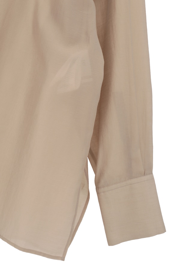 シアーテンセルシャツ 詳細画像 Beige 14