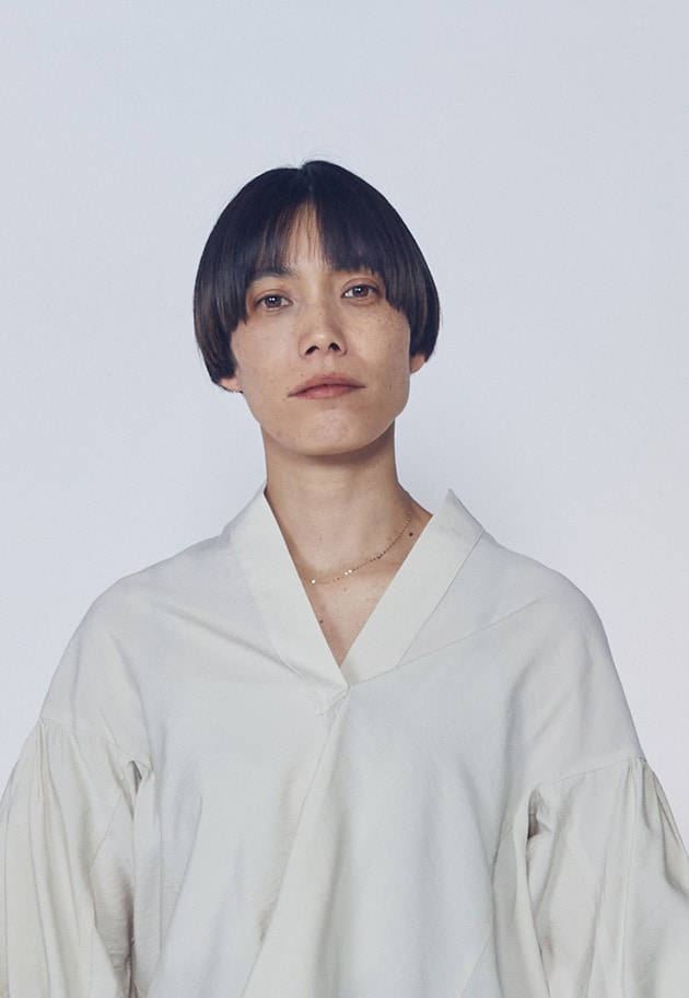 モダールナイロンシルクスキッパーブラウス 詳細画像 Beige 4