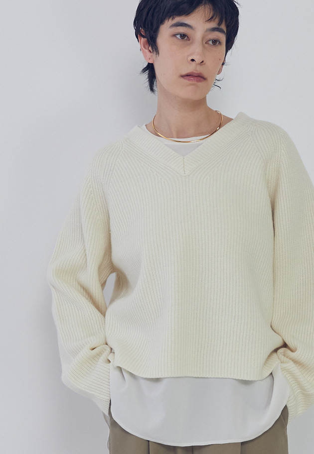 【追加2】ジョーゼットプルオーバー 詳細画像 Offwhite 1