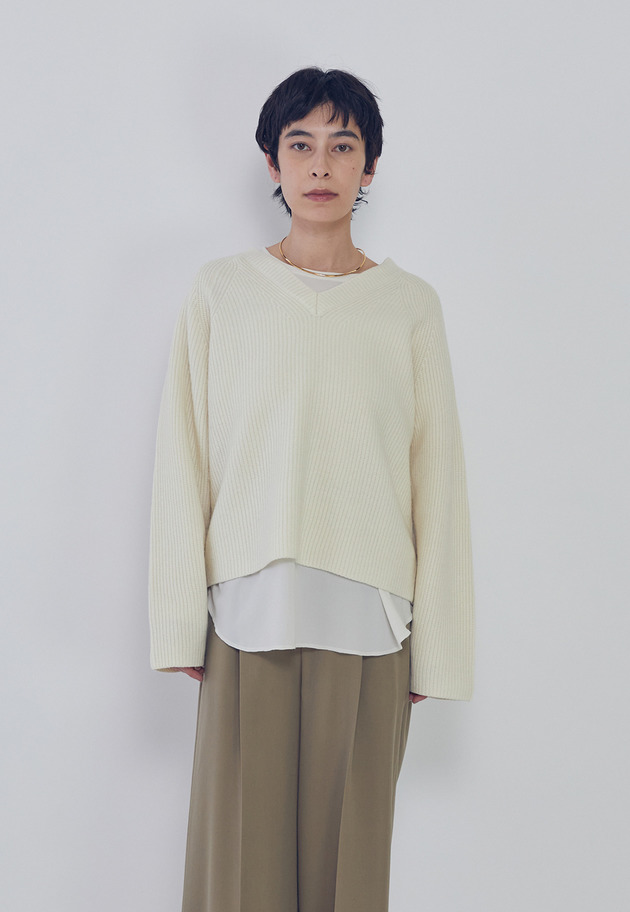 【追加2】ジョーゼットプルオーバー 詳細画像 Offwhite 2