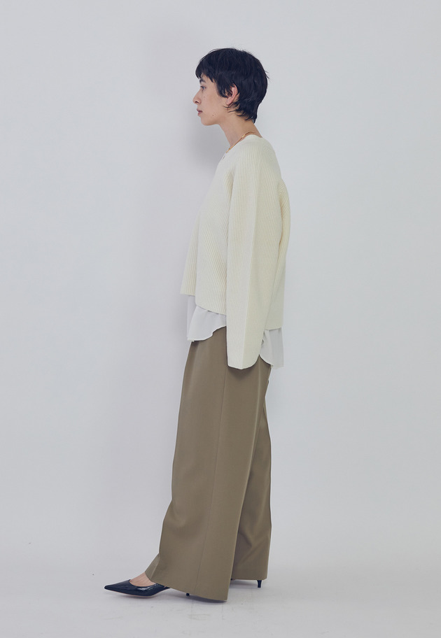 【追加2】ジョーゼットプルオーバー 詳細画像 Offwhite 5