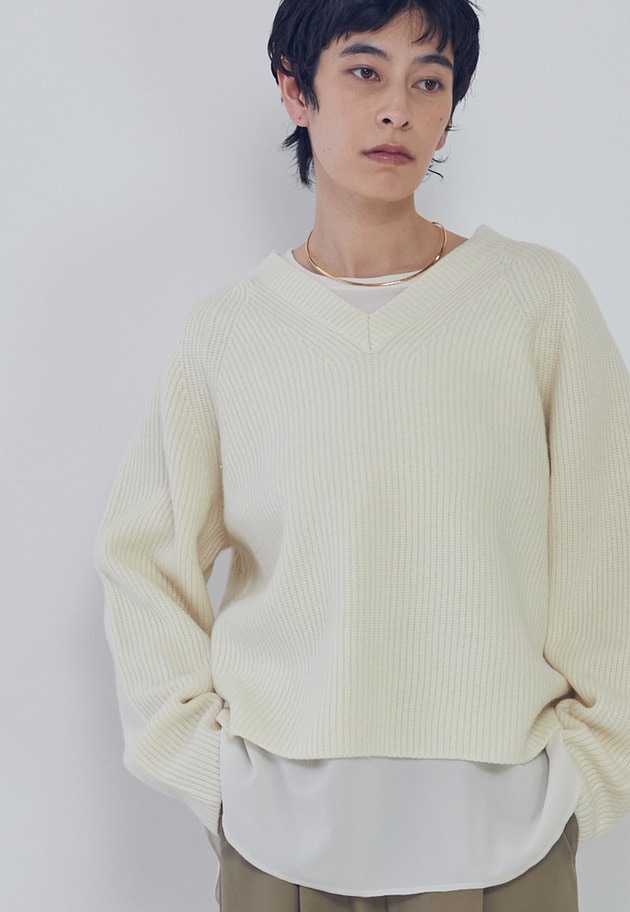 【追加2】ジョーゼットプルオーバー 詳細画像 Offwhite 8