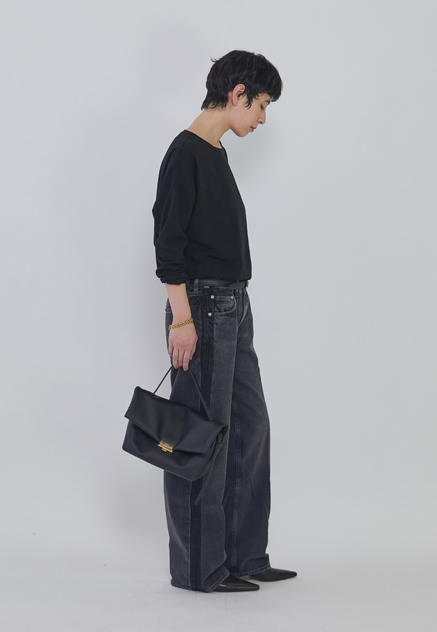 【追加2】ジョーゼットプルオーバー 詳細画像 Black 3