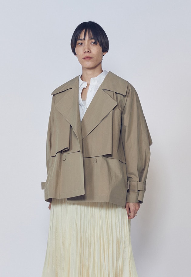 ナイロンコート 詳細画像 Beige 2