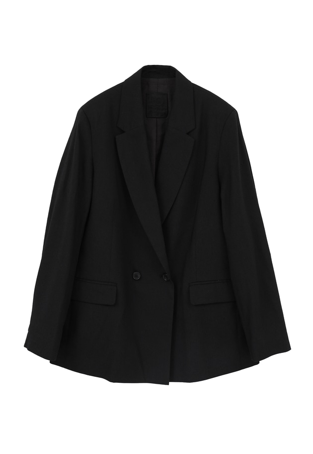 リネンビスコースジャケット 詳細画像 Black 11