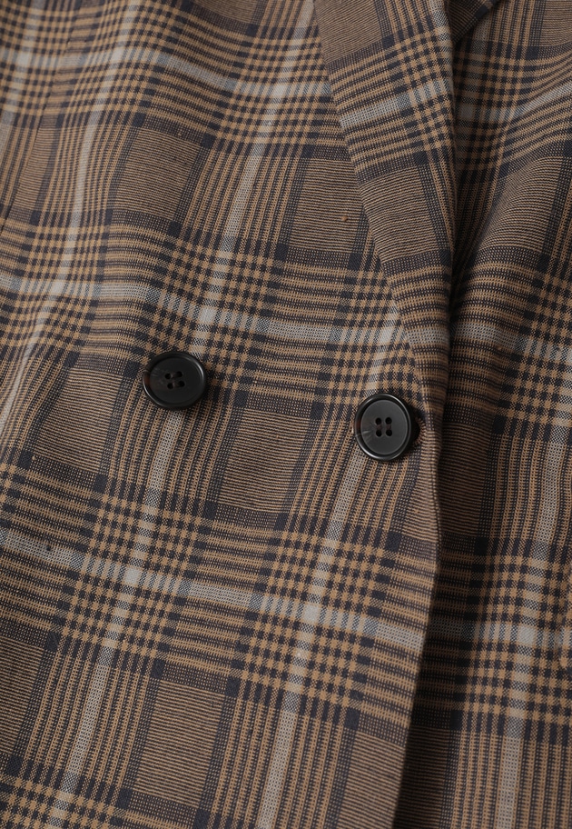 リネンビスコースジャケット 詳細画像 Check 16