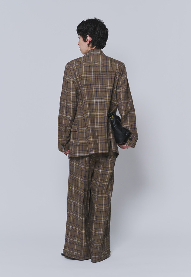 【予約】リネンビスコースジャケット 詳細画像 Check 6