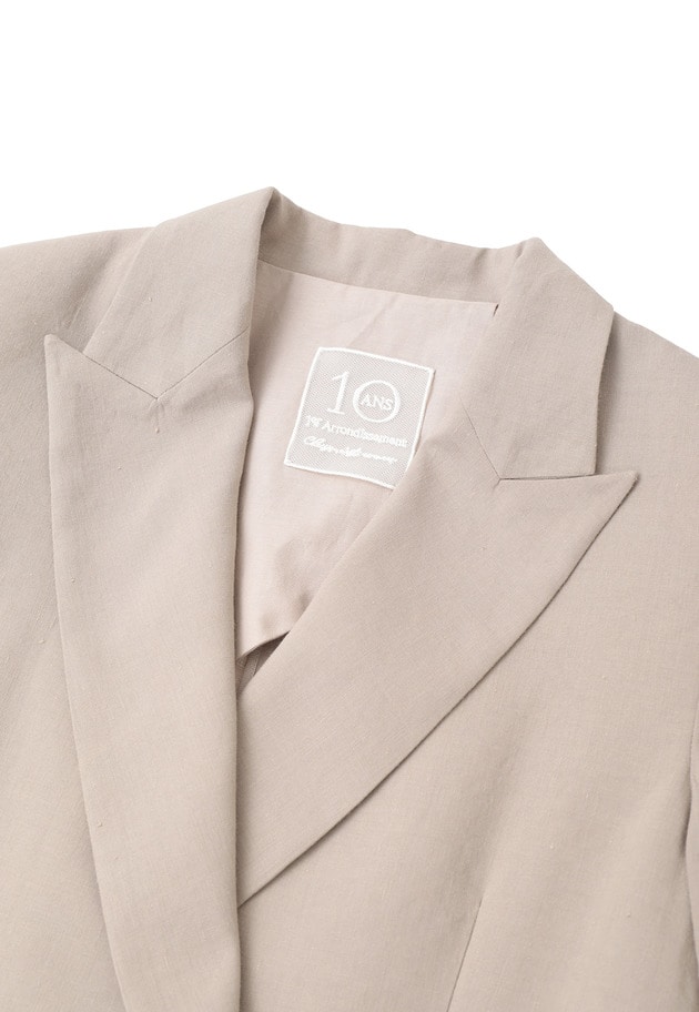 リネンビスコースジャケット 詳細画像 Camel 10