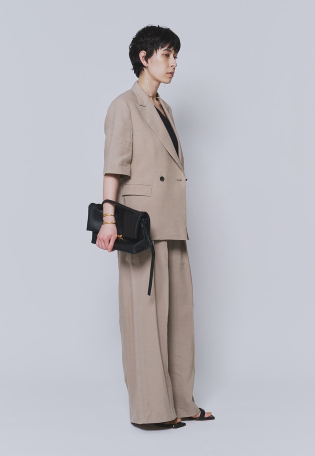 リネンビスコースジャケット 詳細画像 Camel 5