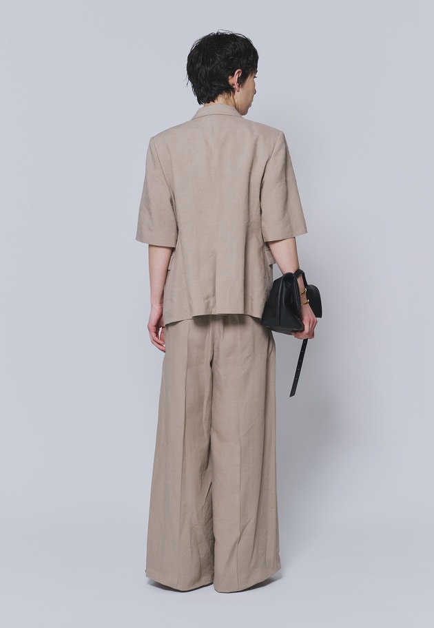 リネンビスコースジャケット 詳細画像 Camel 6