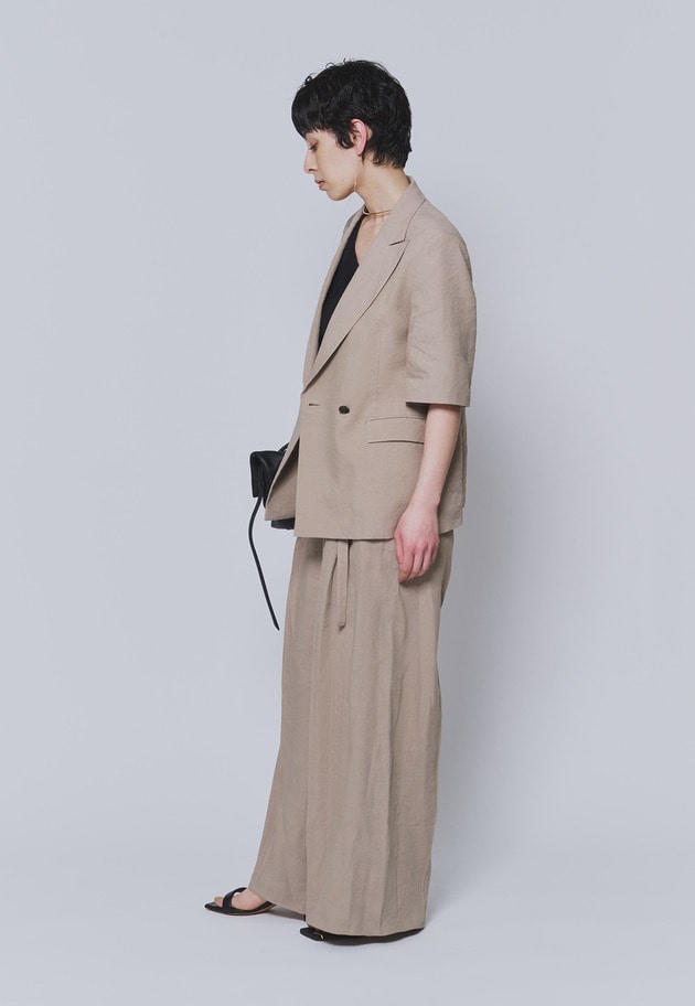 リネンビスコースジャケット 詳細画像 Camel 7