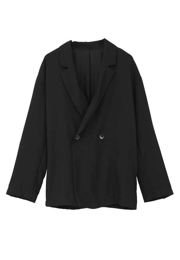 【追加・素材替え】テンセルツイルライトジャケット 詳細画像 Black 11