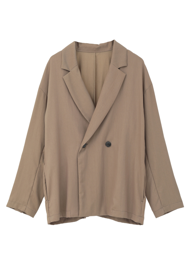 【追加・素材替え】テンセルツイルライトジャケット 詳細画像 Brown 11