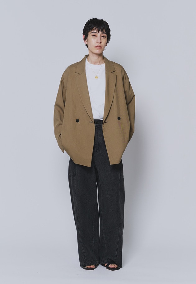 【追加・素材替え】テンセルツイルライトジャケット 詳細画像 Brown 3