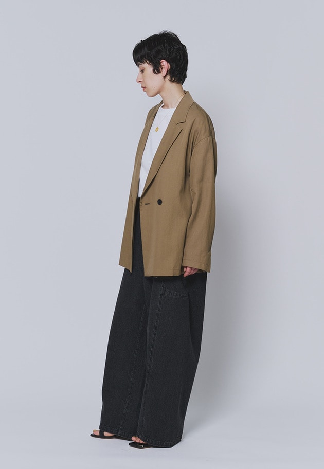 【追加・素材替え】テンセルツイルライトジャケット 詳細画像 Brown 5