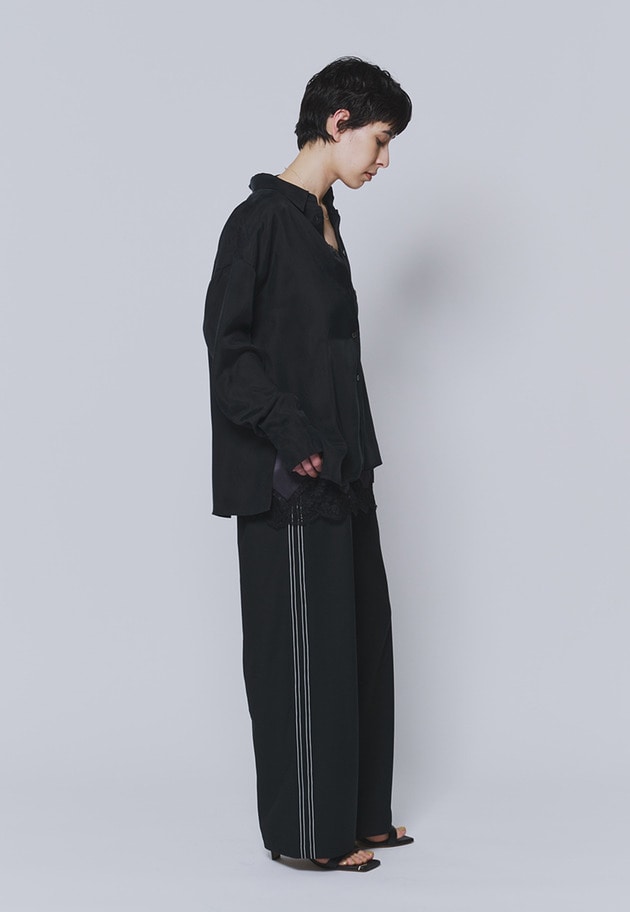 サイドラインパンツ 詳細画像 Black 5