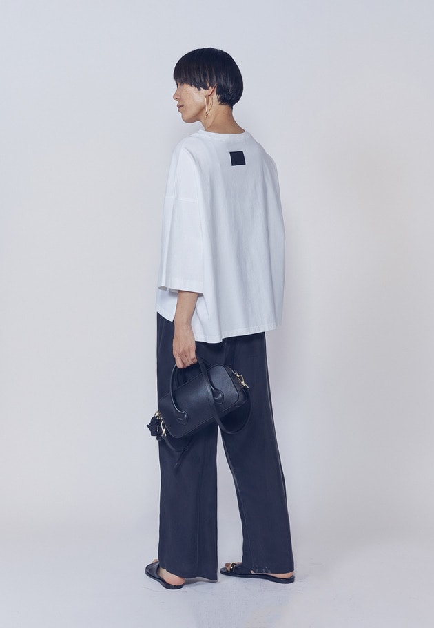 【新色】キュプラフィブリルイージーパンツ 詳細画像 Black 4