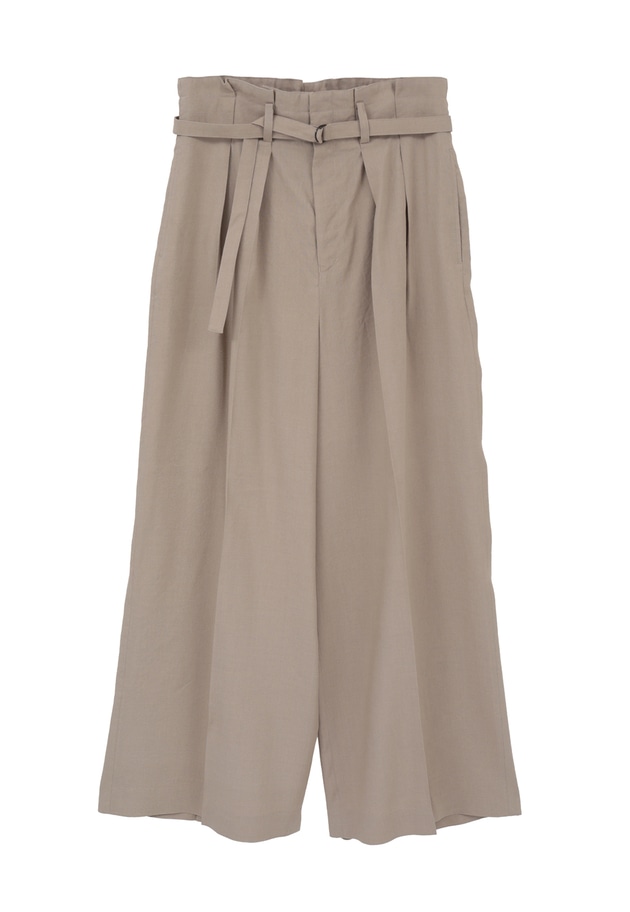 リネンビスコーストラウザー 詳細画像 Beige 11