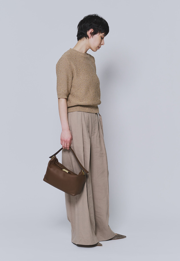 【予約】リネンビスコーストラウザー 詳細画像 Beige 6