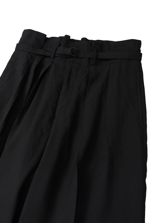 リネンビスコーストラウザー 詳細画像 Black 10