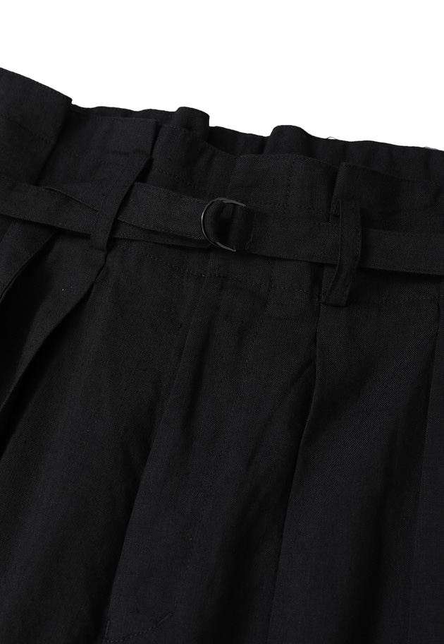 リネンビスコーストラウザー 詳細画像 Black 14