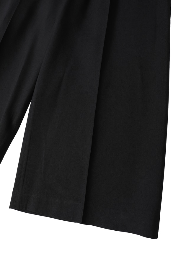 リネンビスコーストラウザー 詳細画像 Black 18