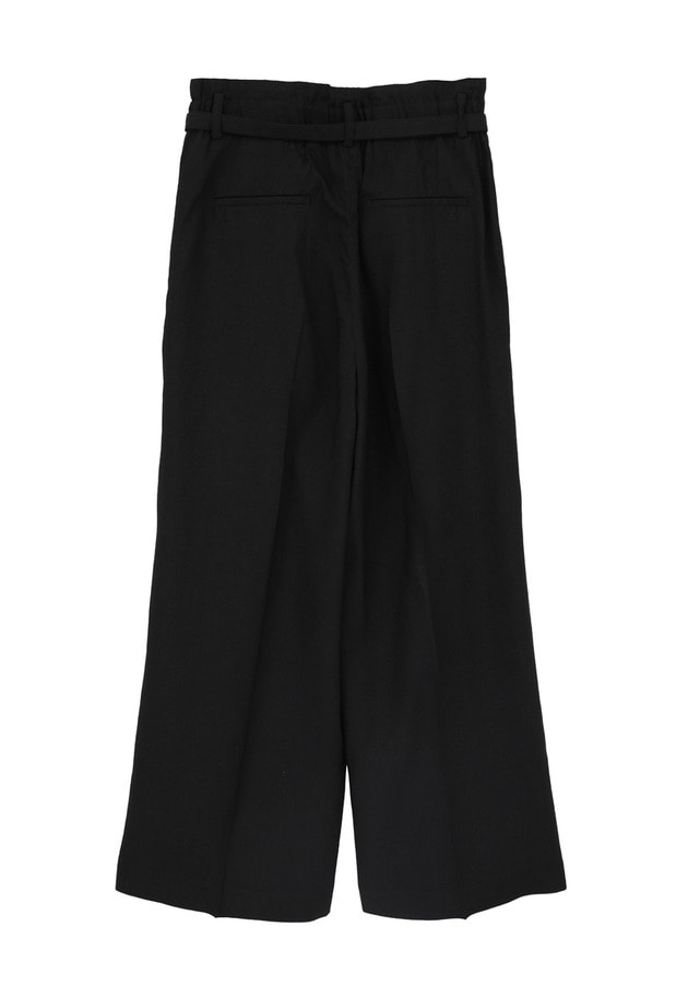 リネンビスコーストラウザー 詳細画像 Black 8
