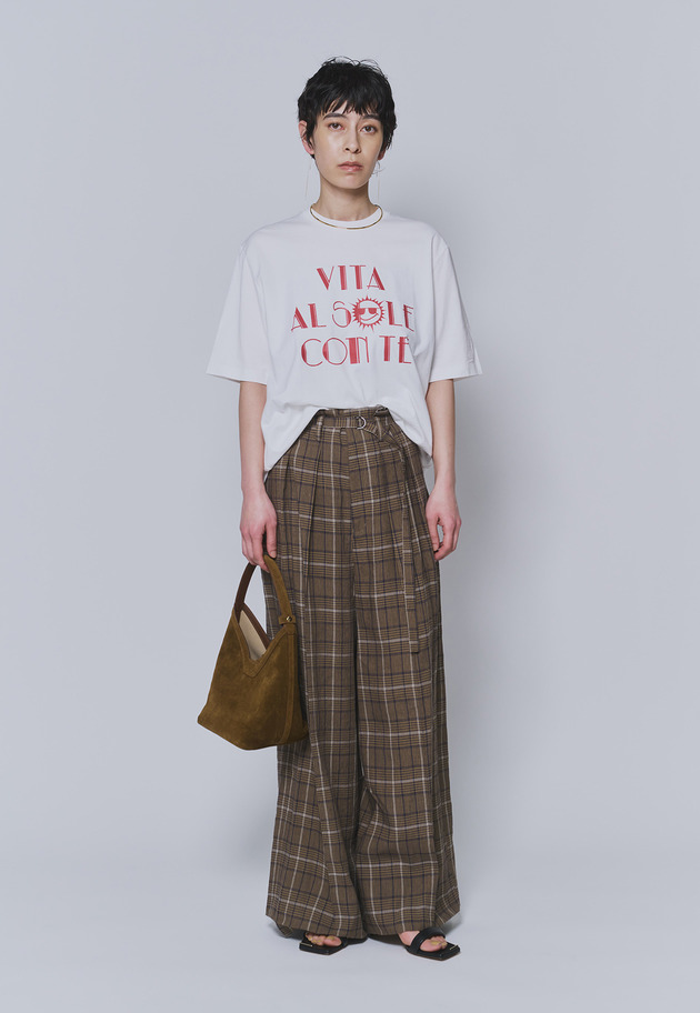 【予約】リネンビスコーストラウザー 詳細画像 Check 3