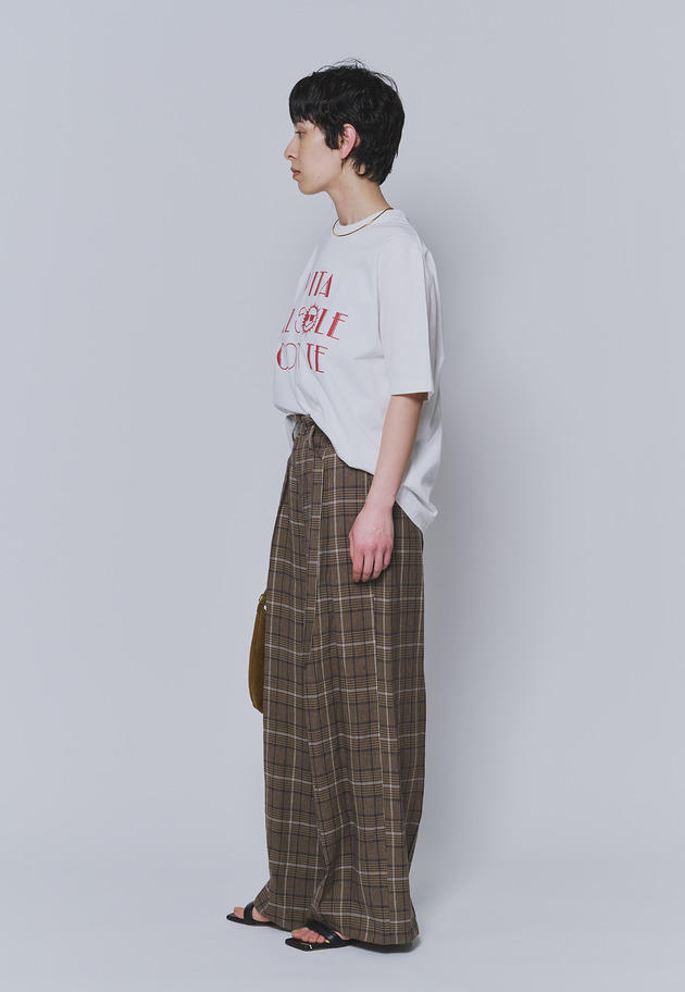 【予約】リネンビスコーストラウザー 詳細画像 Check 4