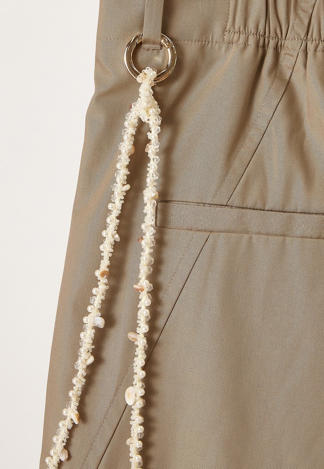 チンツシェルチェーンパンツ 詳細画像 Beige 6