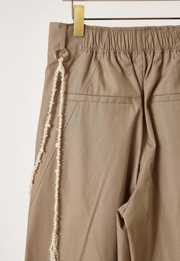 チンツシェルチェーンパンツ 詳細画像 Beige 7