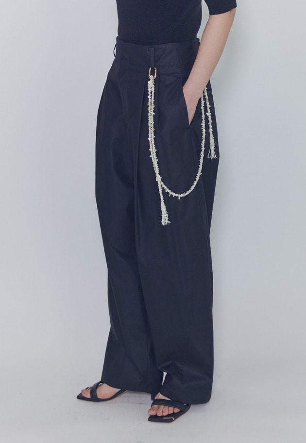 チンツシェルチェーンパンツ 詳細画像 Black 1