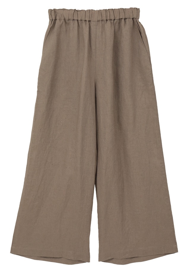 ウォッシュリネンイージーパンツ 詳細画像 Mocha 10