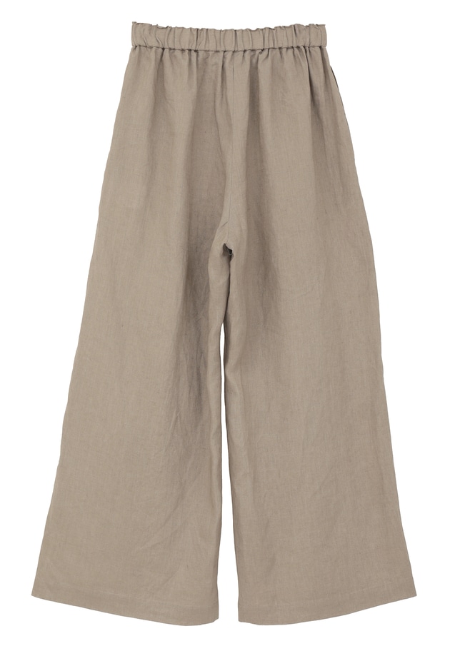 【予約】ウォッシュリネンイージーパンツ 詳細画像 Mocha 12