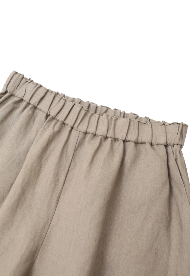 【予約】ウォッシュリネンイージーパンツ 詳細画像 Mocha 13