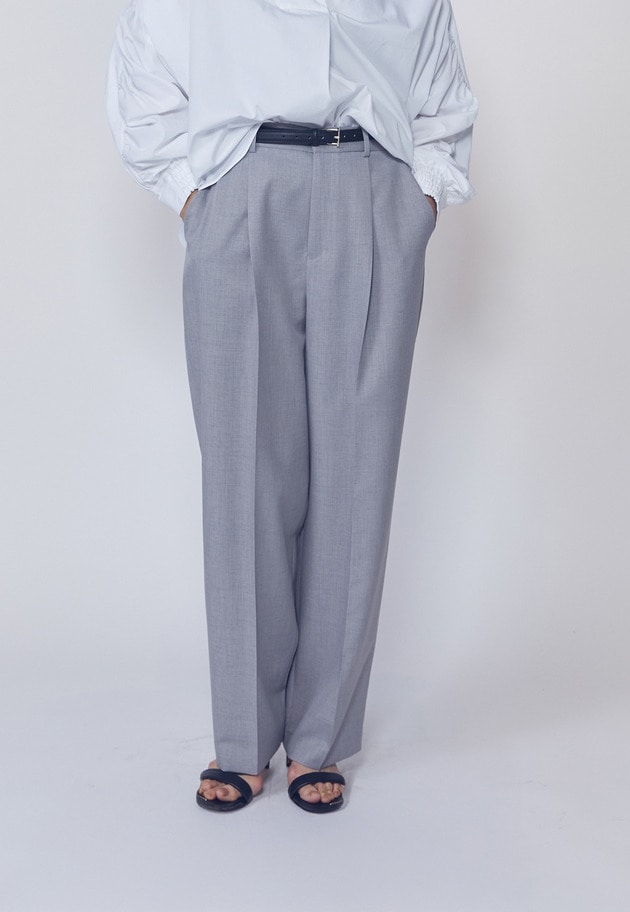 ワンタックイージートラウザー 詳細画像 Gray 4