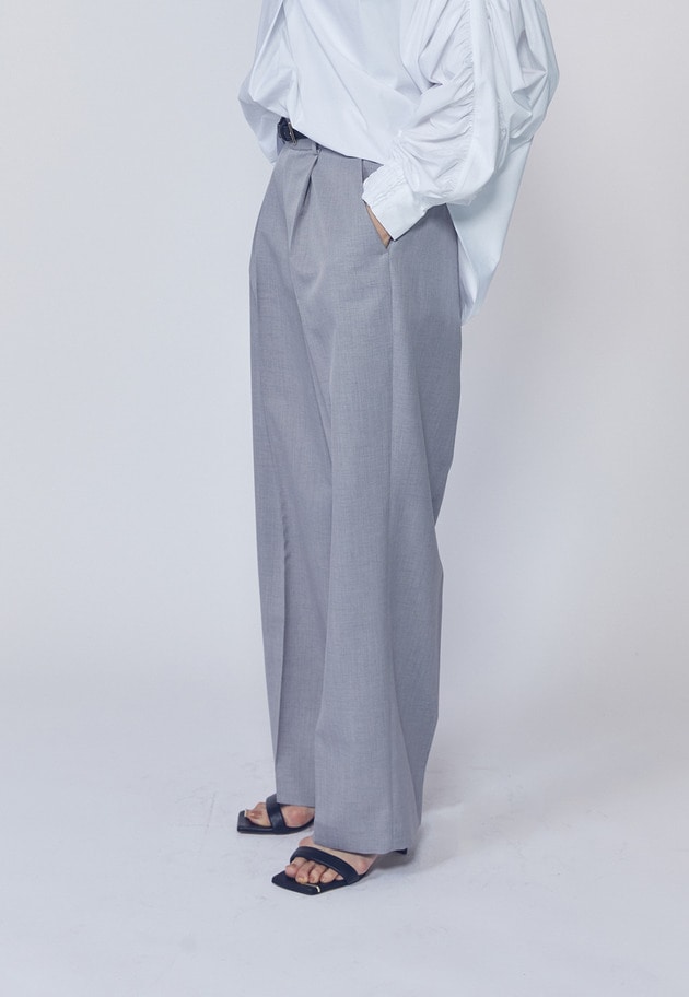 ワンタックイージートラウザー 詳細画像 Gray 5