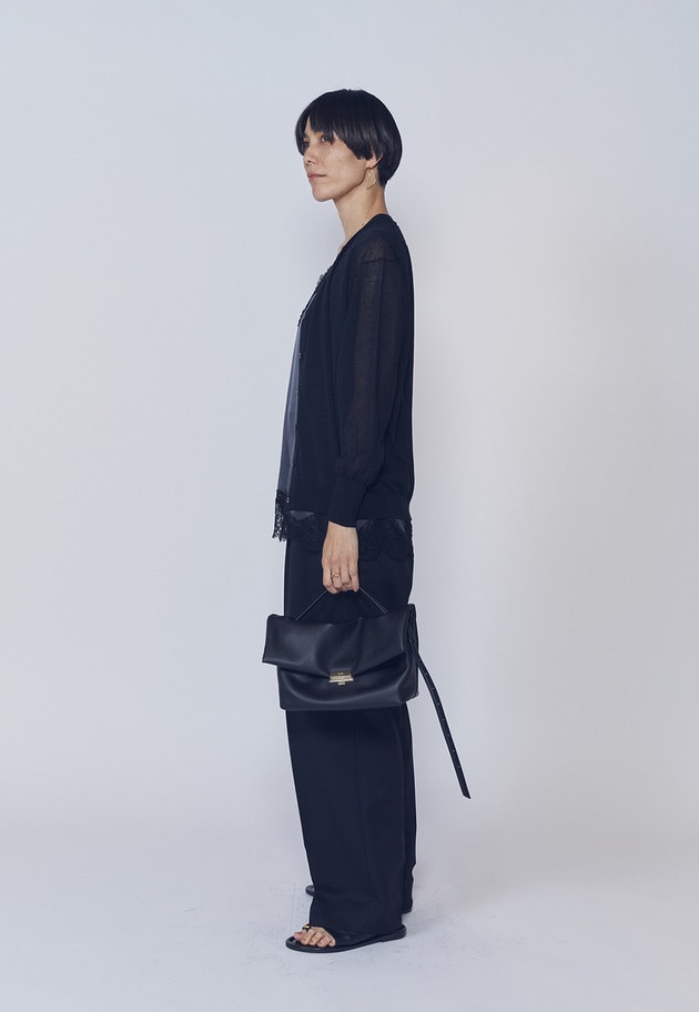 ワンタックイージートラウザー 詳細画像 Black 4