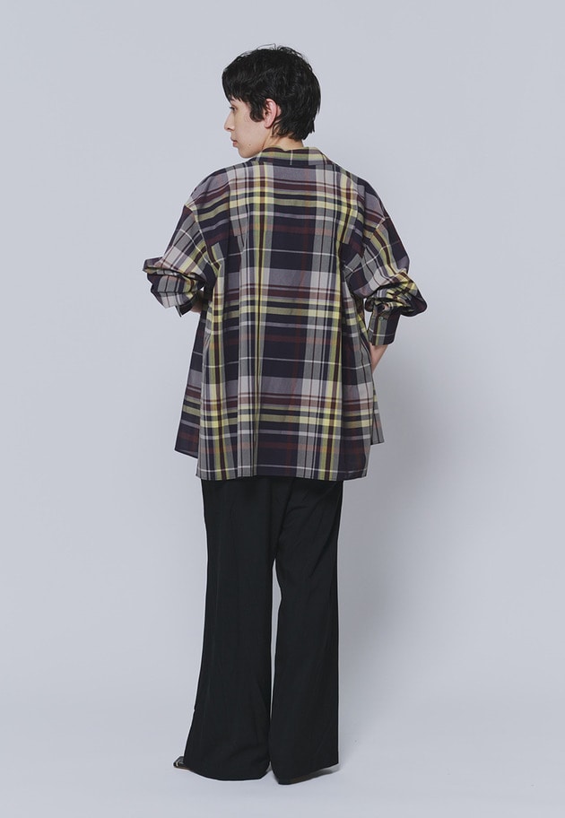 テンセルツイルイージーパンツ 詳細画像 Black 5