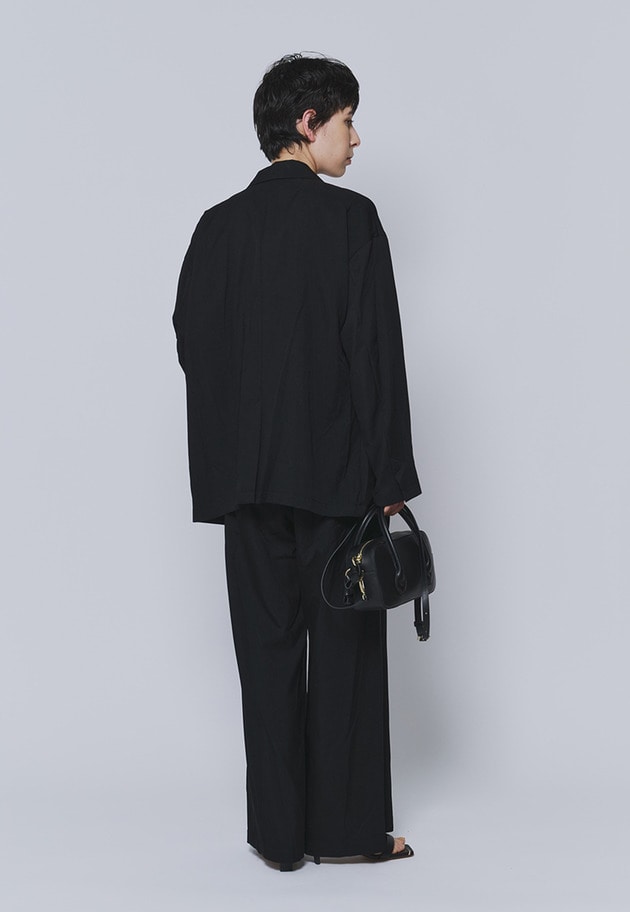 テンセルツイルイージーパンツ 詳細画像 Black 9