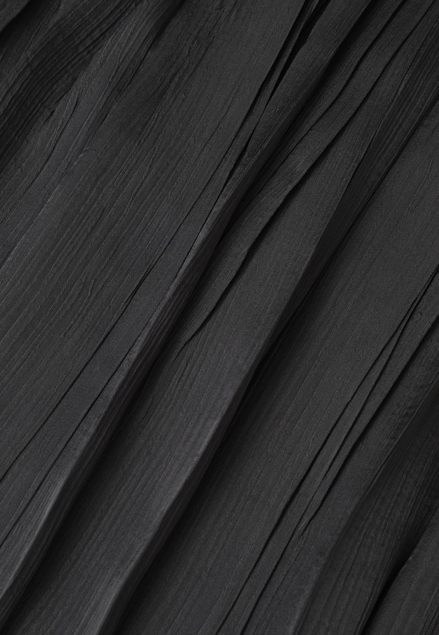 楊柳サテンティアードプリーツスカート 詳細画像 Charcoal 9